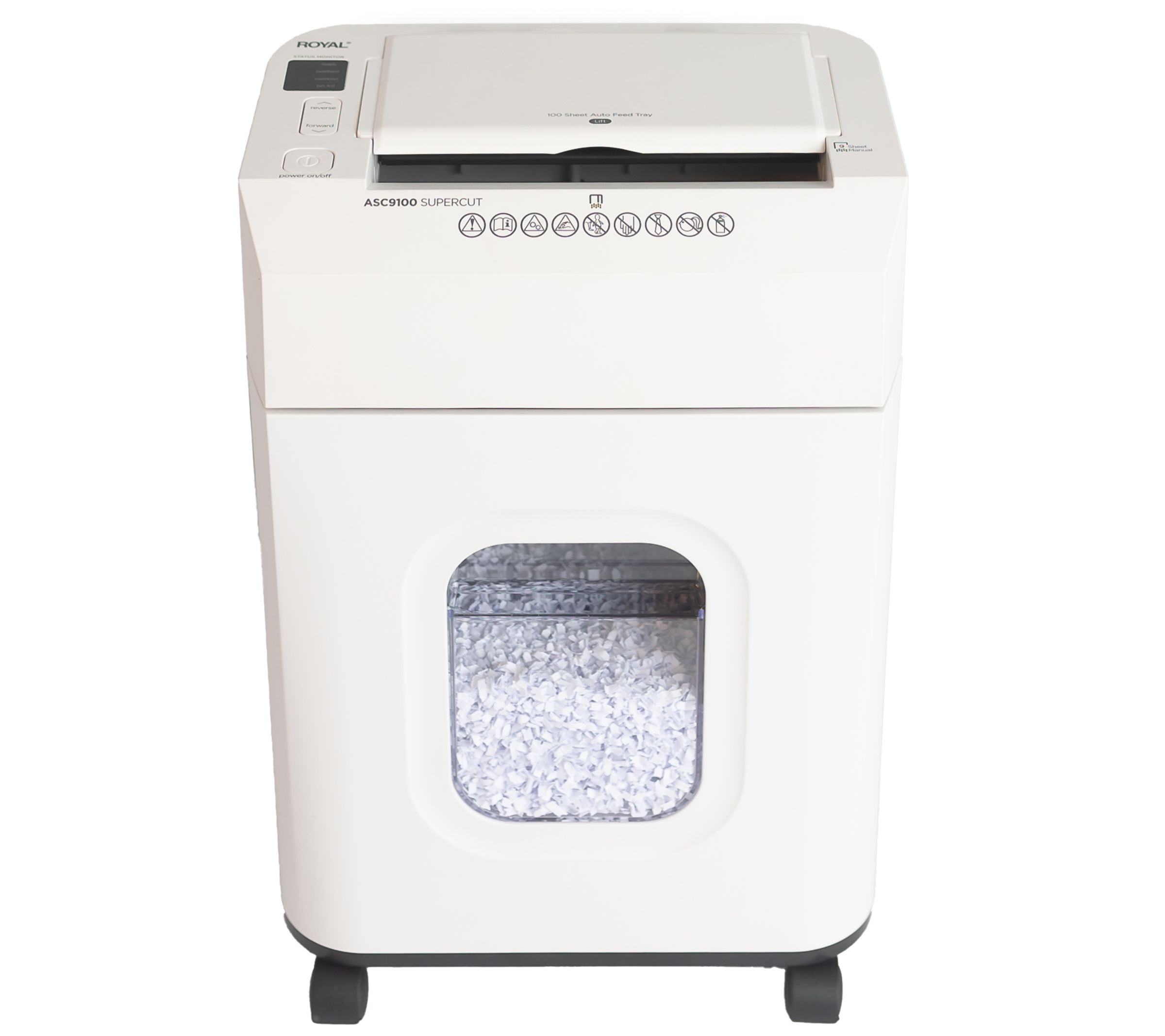 Royal ASC9100 100-Sheet Supercut Autofeed Shredder