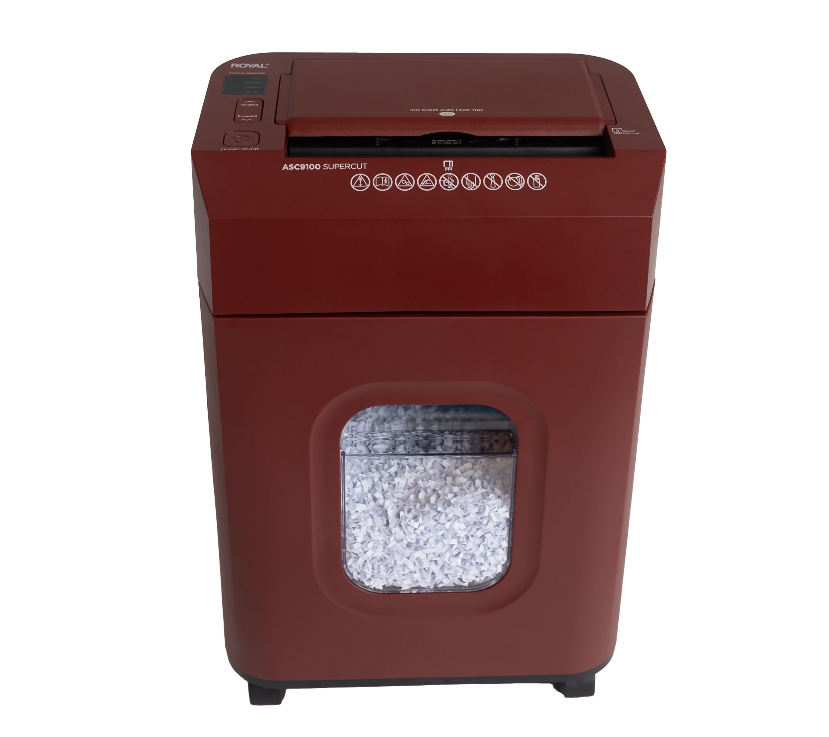 Royal ASC9100 100-Sheet Supercut Autofeed Shredder