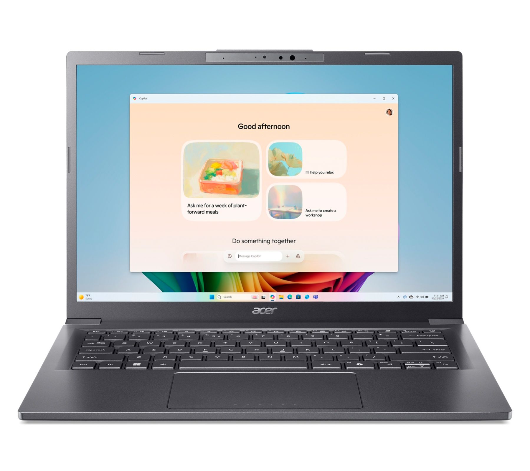 Acer Aspire 14 AI Copilot+ PC, Intel Core Ultra5 processor
