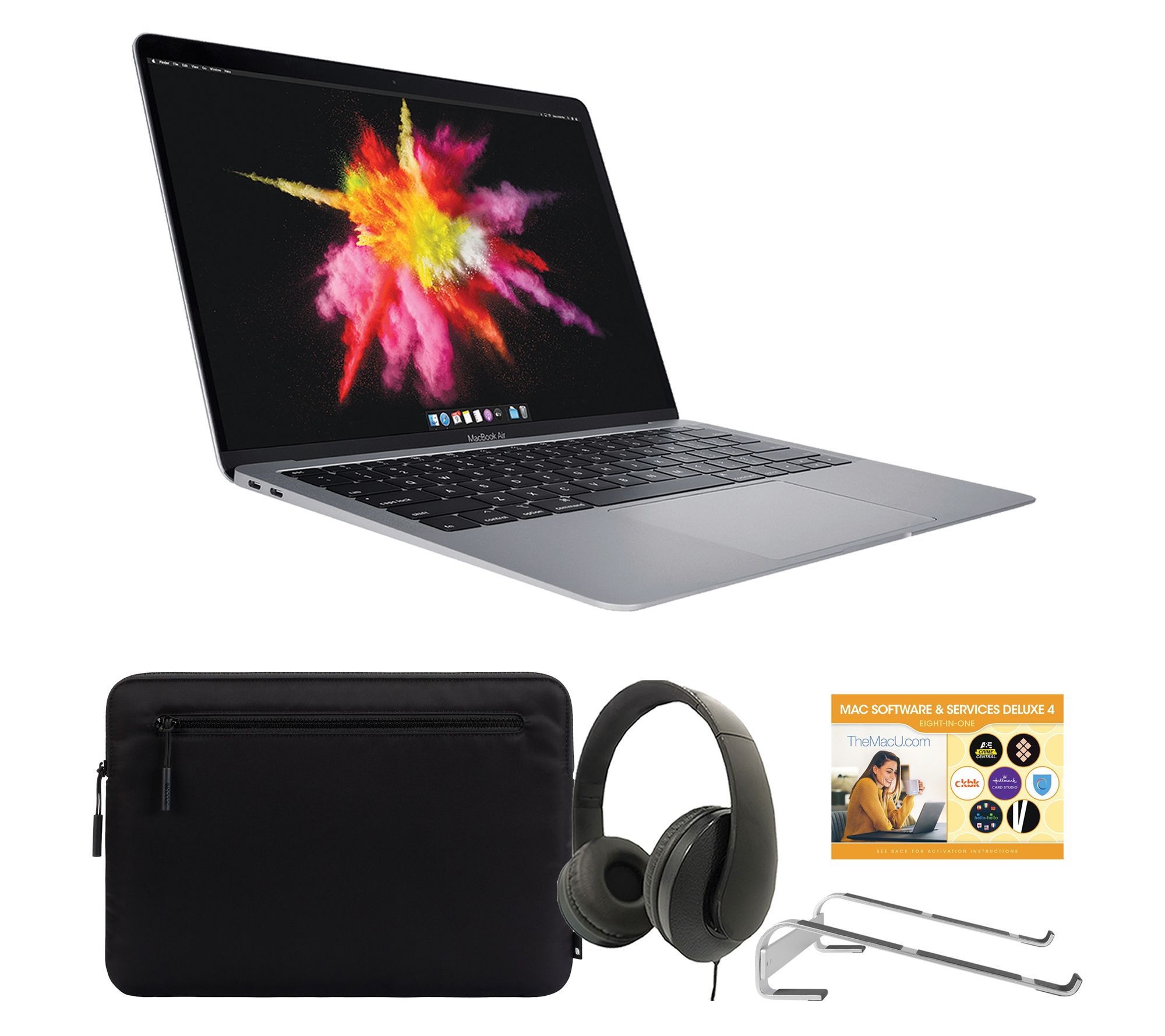 Apple Macbook 13" Air M1 256GB with Incase Sleeve, Accs & Voucher
