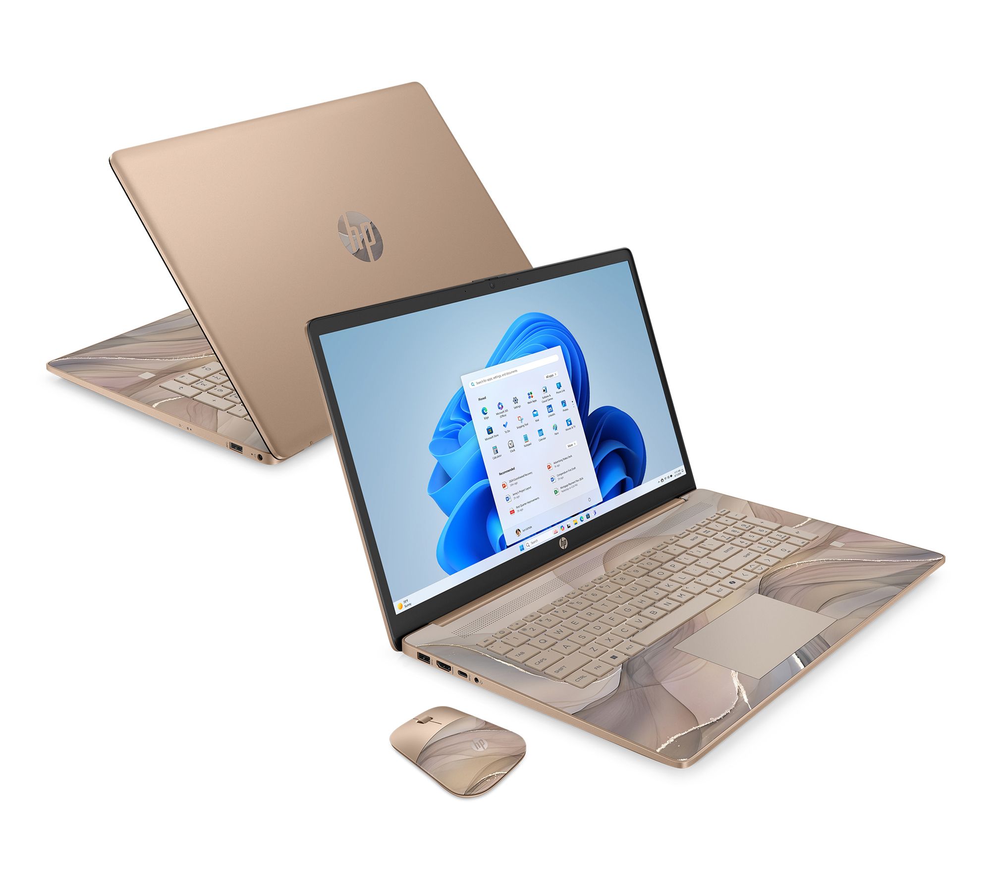 HP 17" N100 4GB RAM 128GB SSD w/ MS365 & Deskjet 4227e Printer