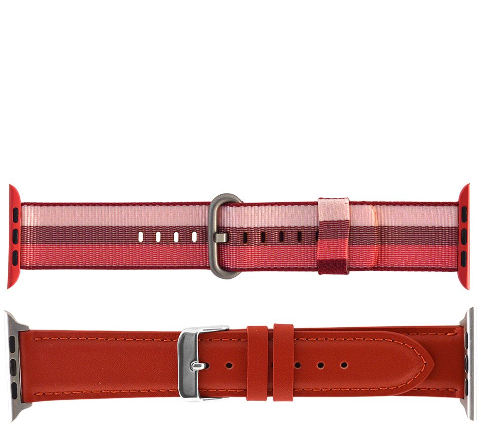 Digital Basics Apple Watch 38/40mm Nylon and Leather Band