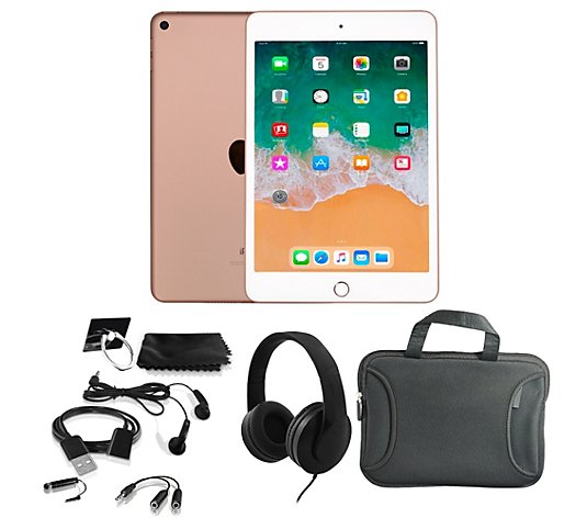 Apple iPad Mini 5 256GB Wi-Fi & Cellular with Accessories - QVC.com