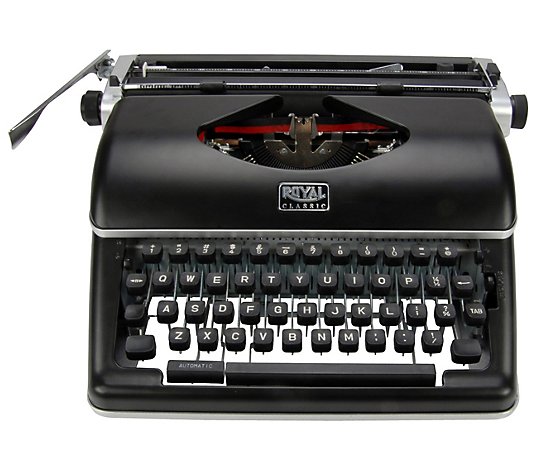 Royal Classic Manual Typewriter with Black & Red Ribbon