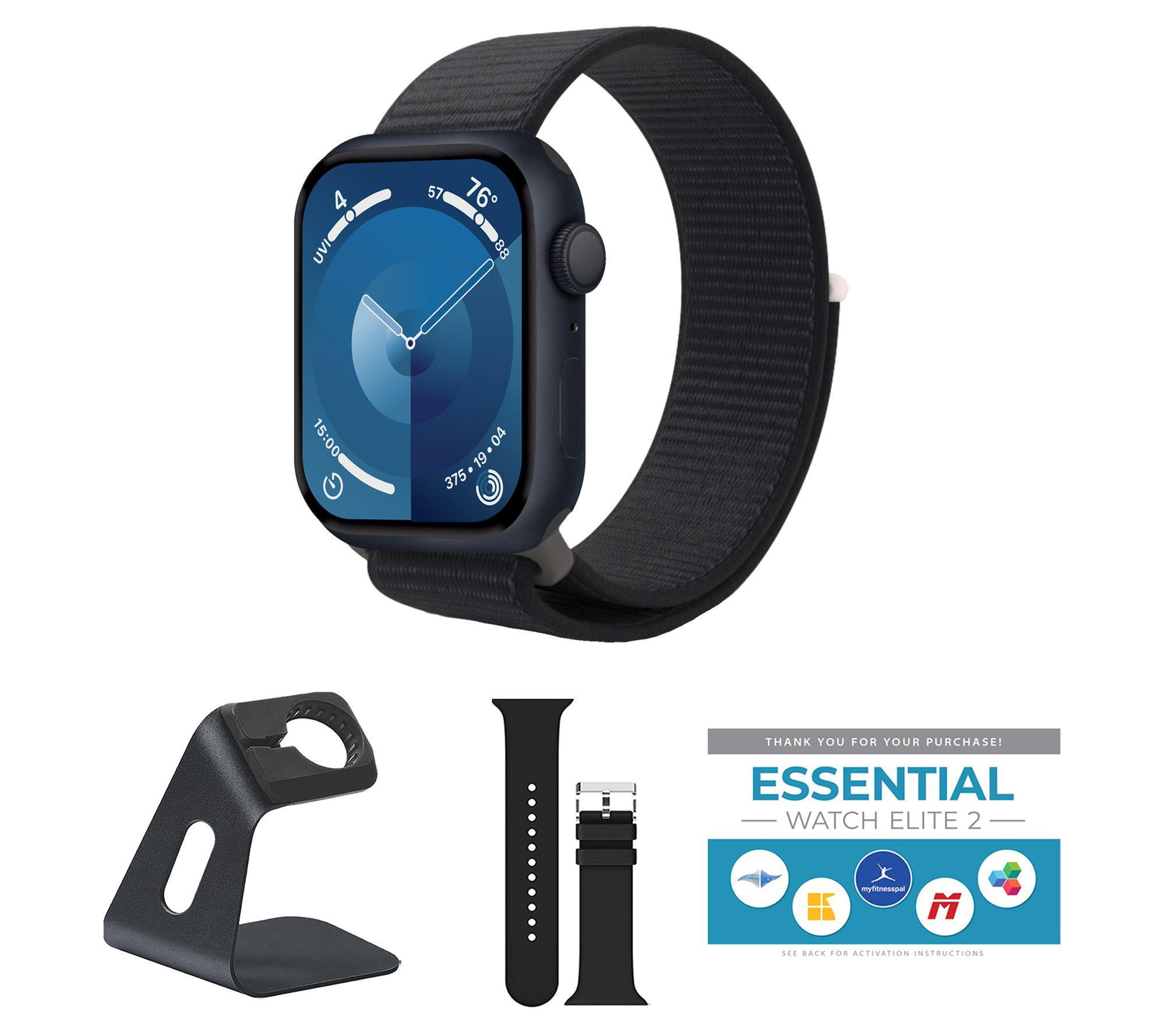 Apple Watch SE 2nd Gen GPS 44mm Sport LoopBundle