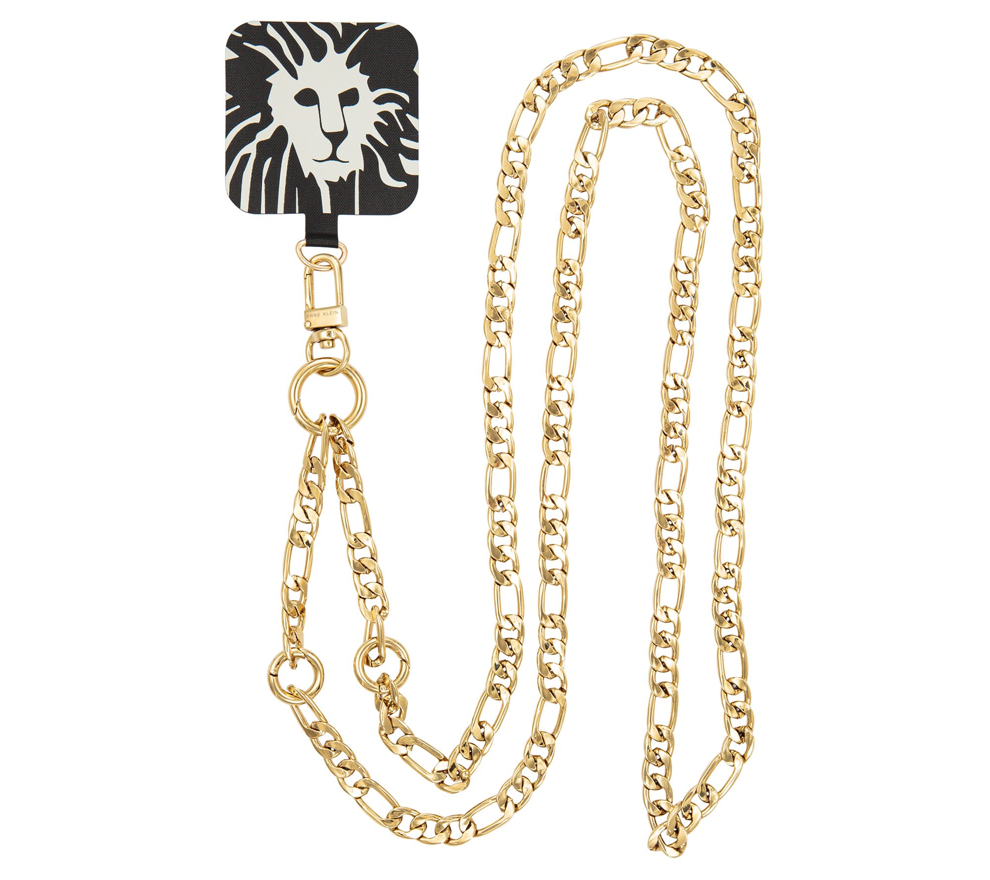 Anne Klein WITHit Metal Crossbody Chain