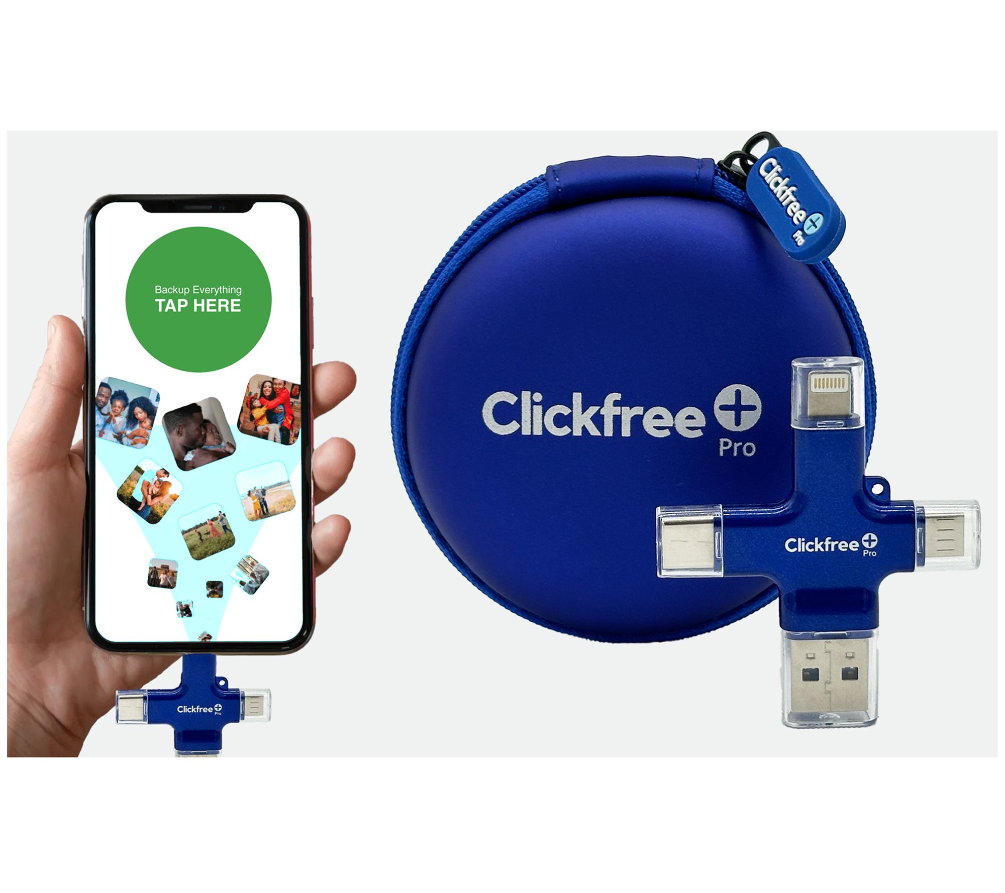 Clickfree Pro 100GB Storage Universal Photo & Video Saver