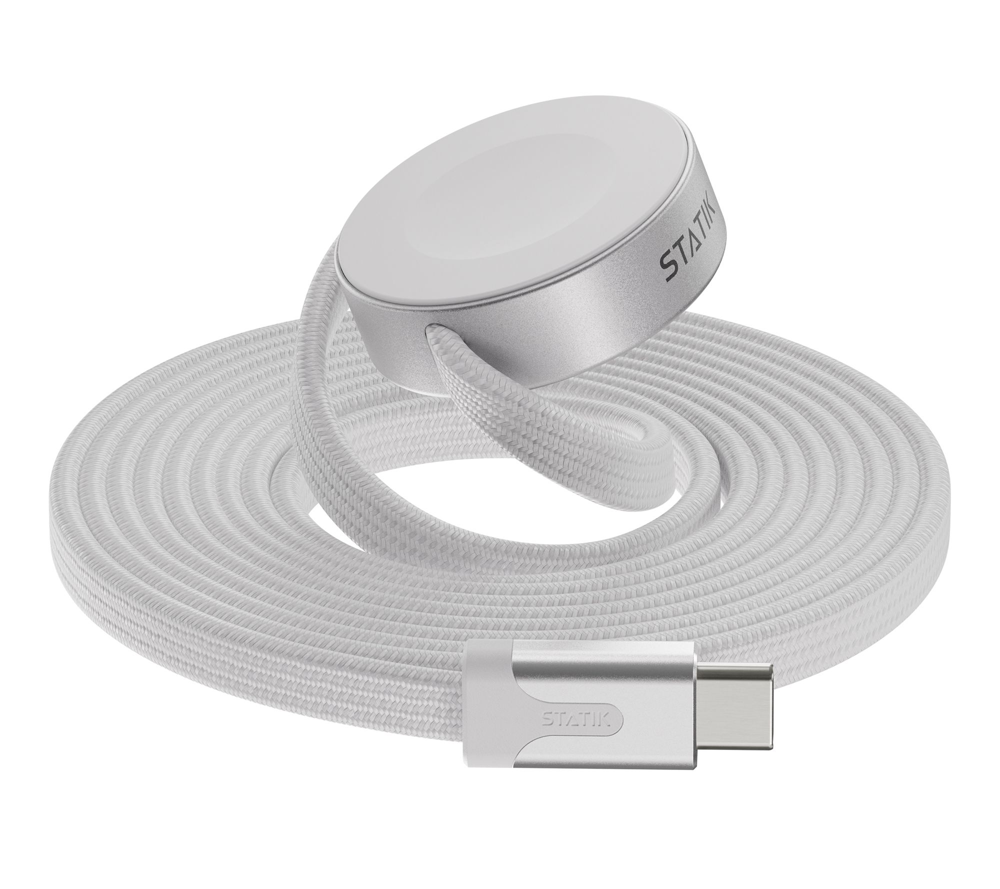 Statik MagStack Duo Apple Watch Charger & USB-C 1.5m Cable
