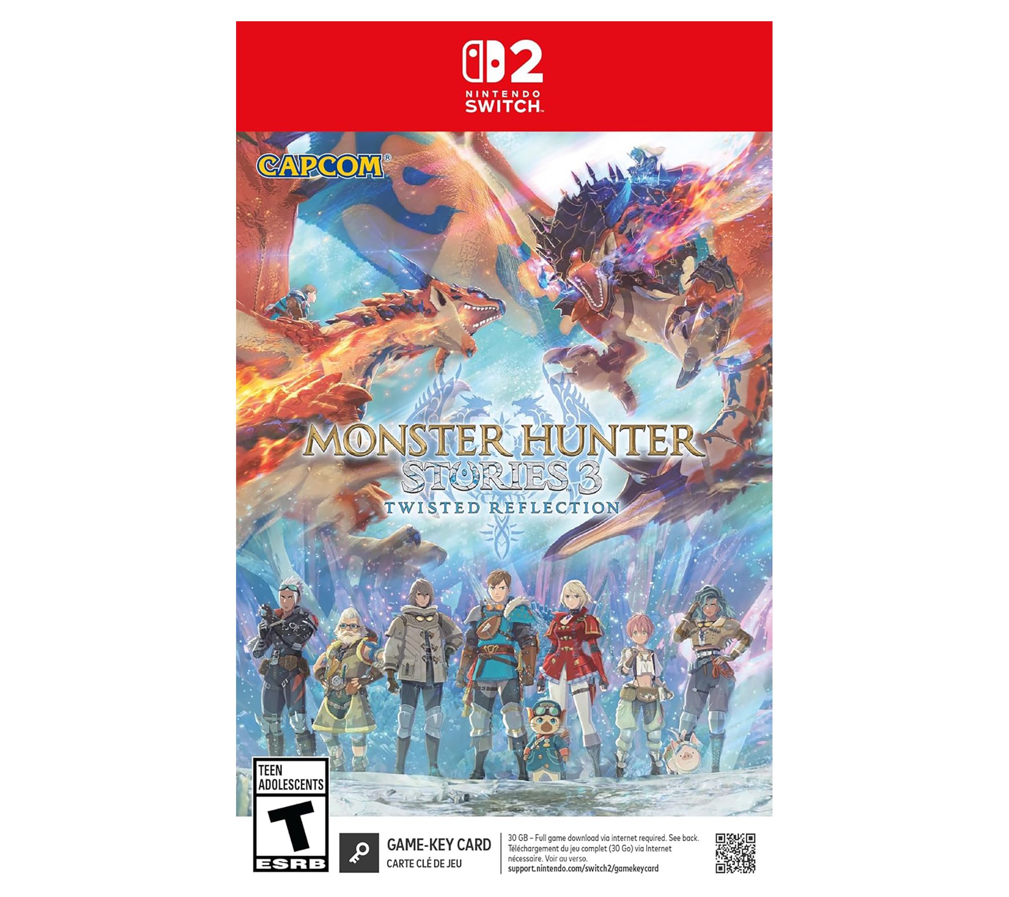 Monster Hunter Stories 3: Twisted Reflection (Game-Key Card) -