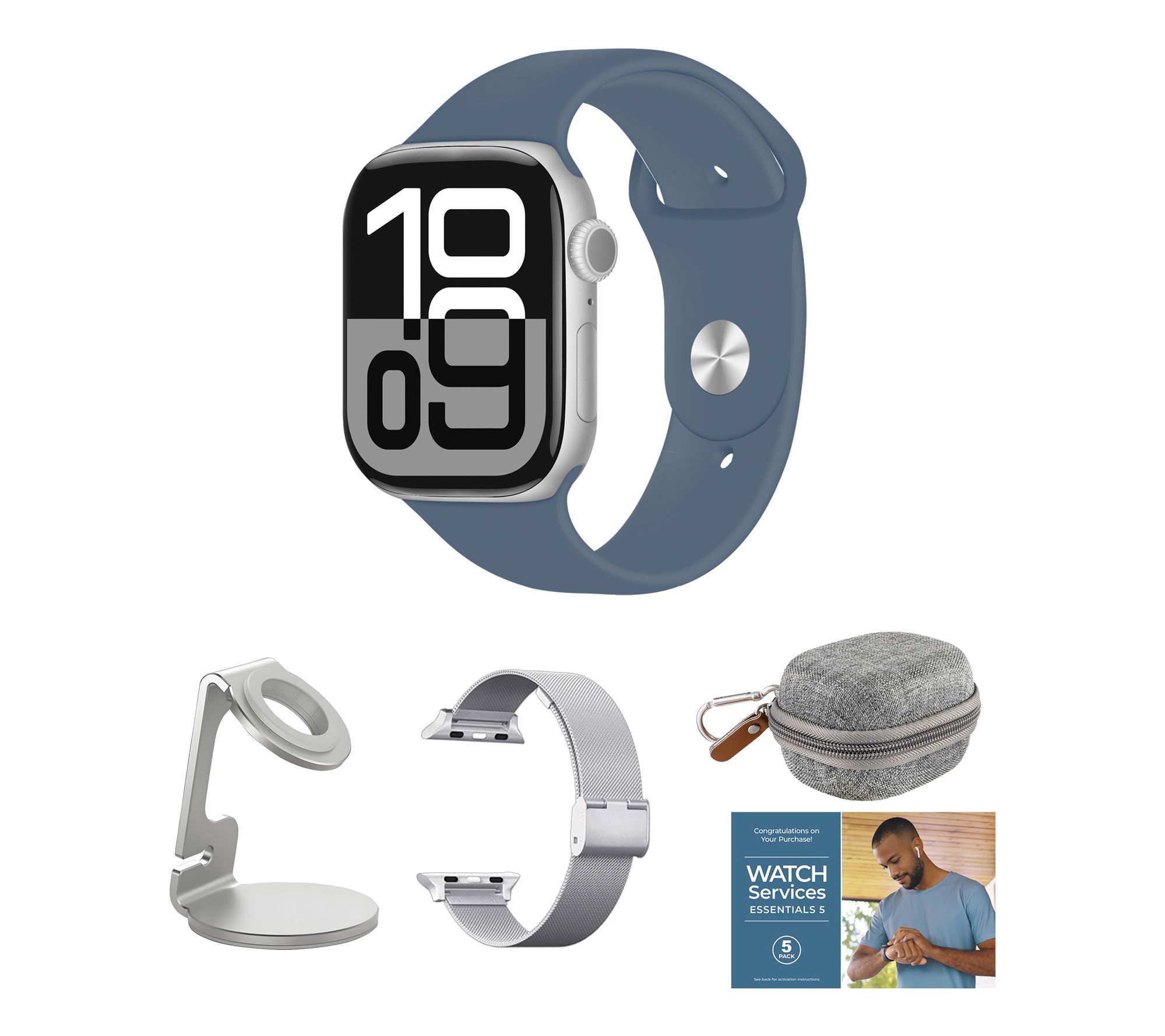 Apple Watch Ser ies 10 GPS 46mm S/M with Acces sories