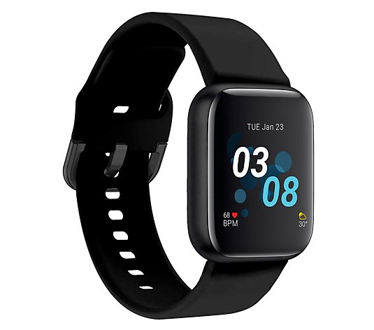 iTOUCH Wearables Air 3 Men's Fitness Smartwatch-Silicone Strap