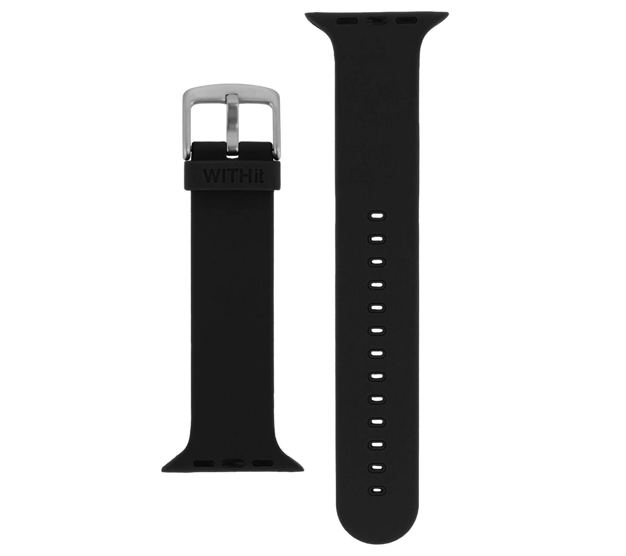 WITHit Smooth Silicone Keeperless Band for Apple Watch 38/40/4
