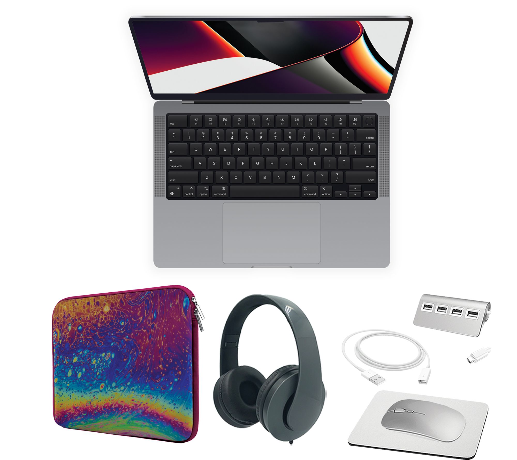 Refurbished Apple Macbook Pro 14" M1 Pro 512GB Bundle