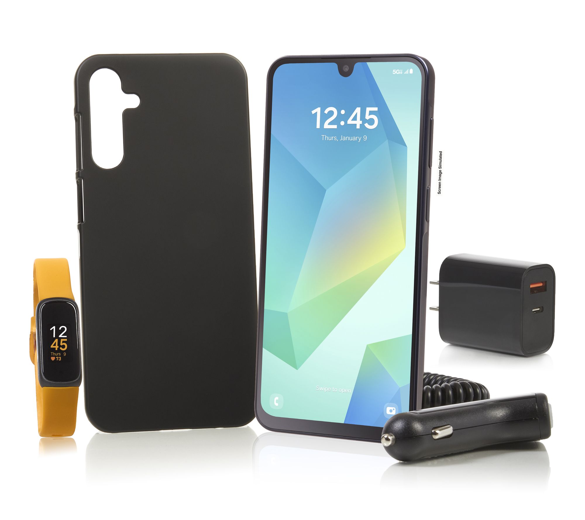 Tracfone Samsung A16 Bundle w/Fitbit Inspire 3