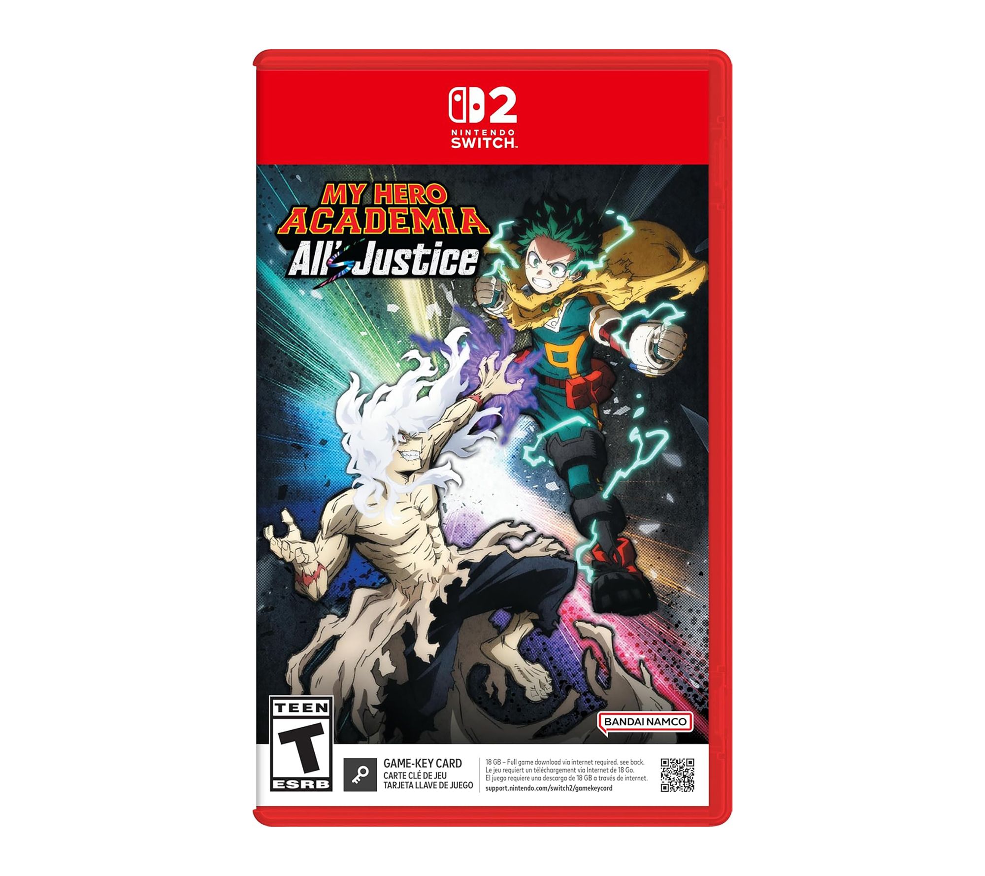 My HERO ACADEMIA All's Justice (GameKey Card) NSW2