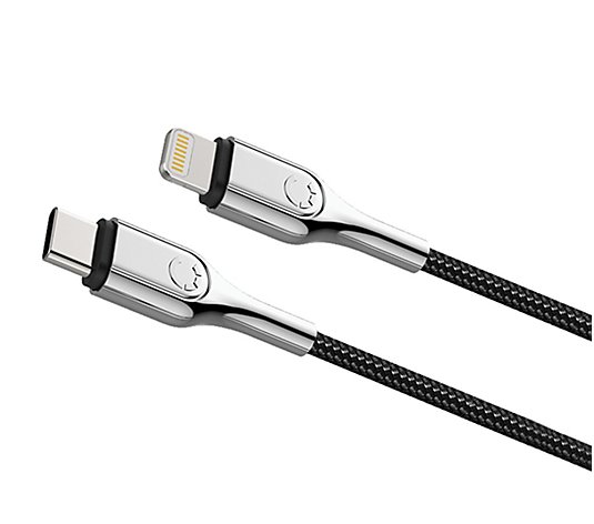 Cygnett Armored Lightning to USB-C Charge and Sync Cable 6'