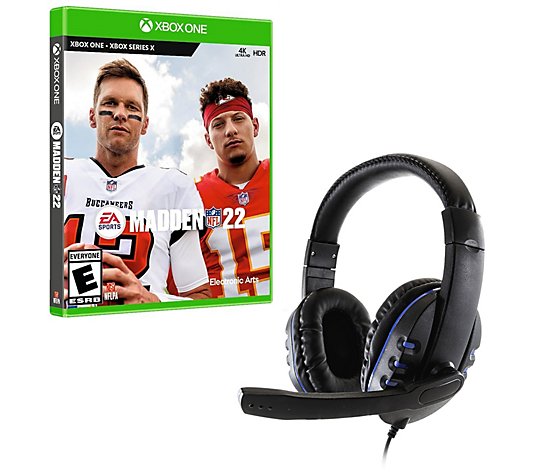 Universal Headset with Madden NFL 22 for Xbox Series S & X