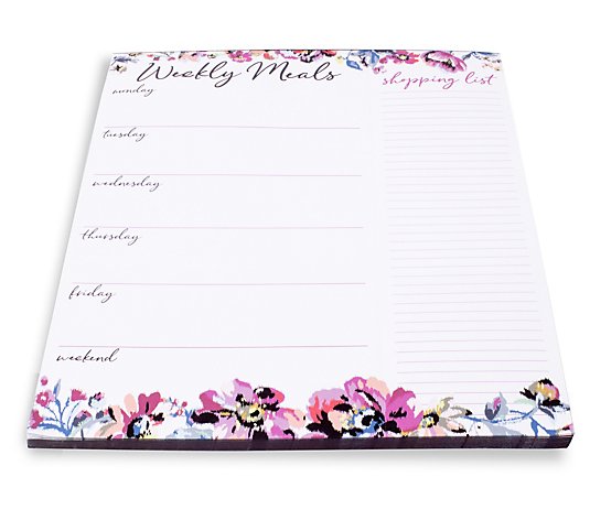 Vera Bradley Meal Planner with Magnet