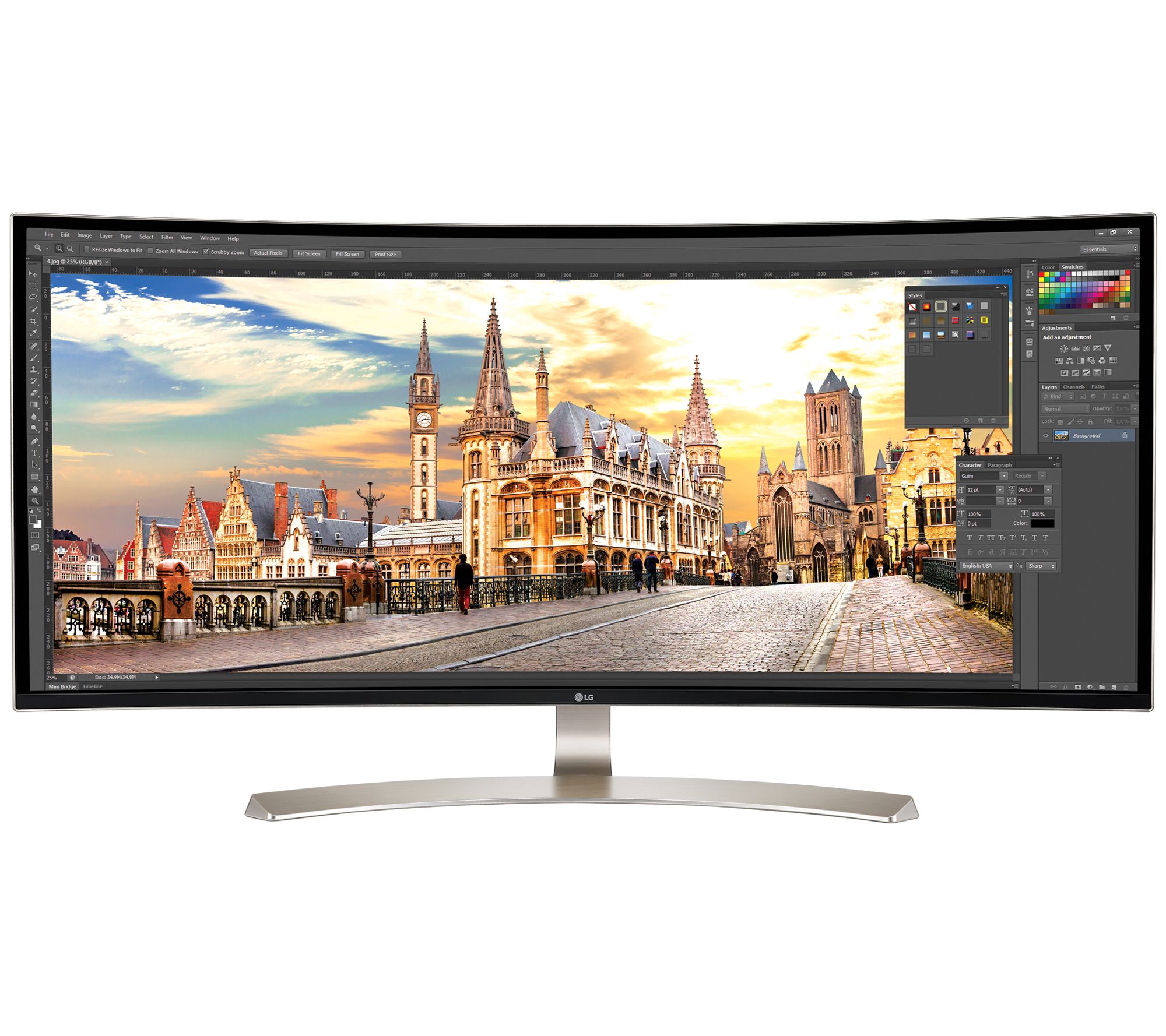 Aoc 27g2e 27 Hdr Gaming Monitor Qvc Com