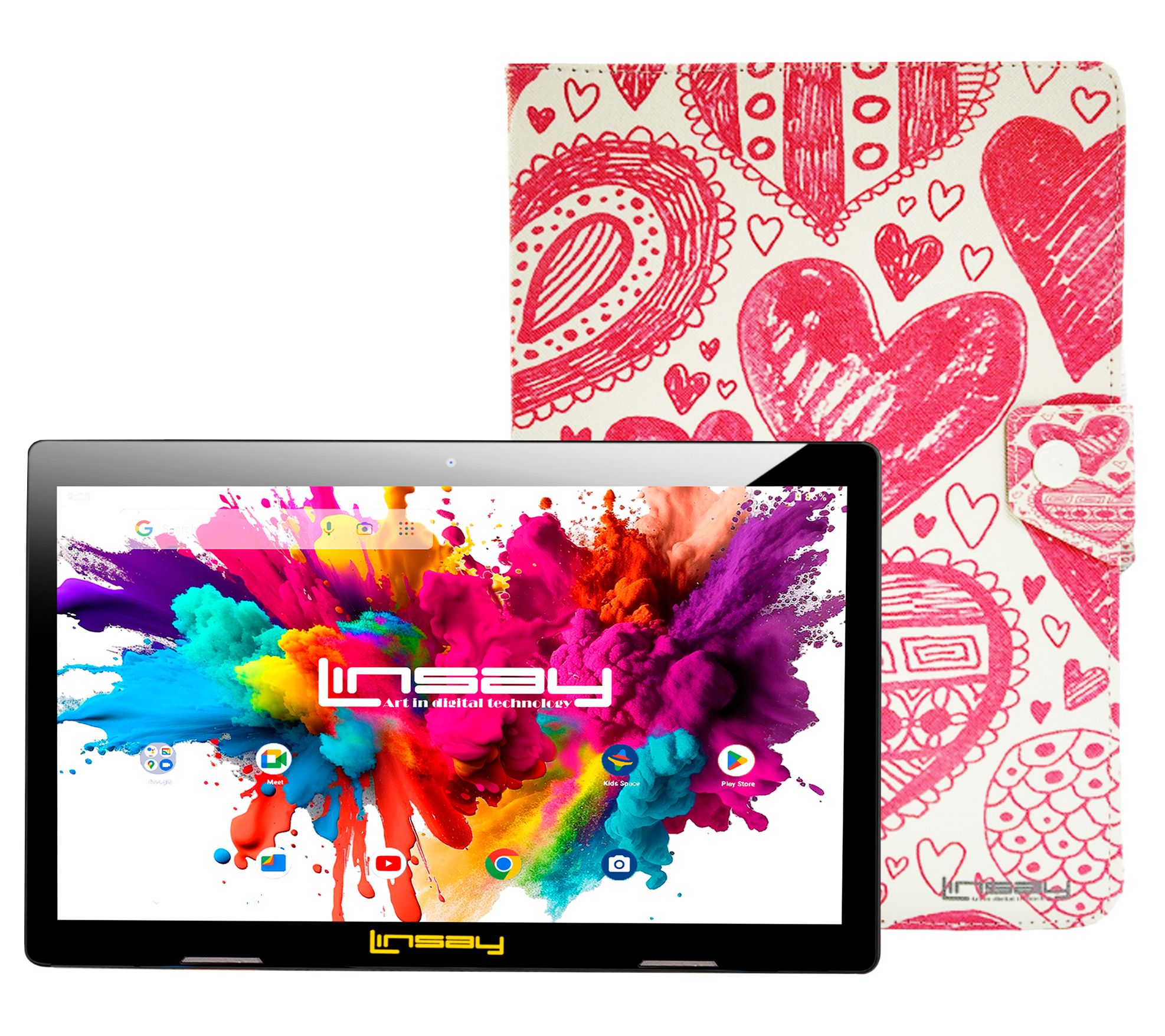  LINSAY Tab Octa Core 128GB w/ Case Edition