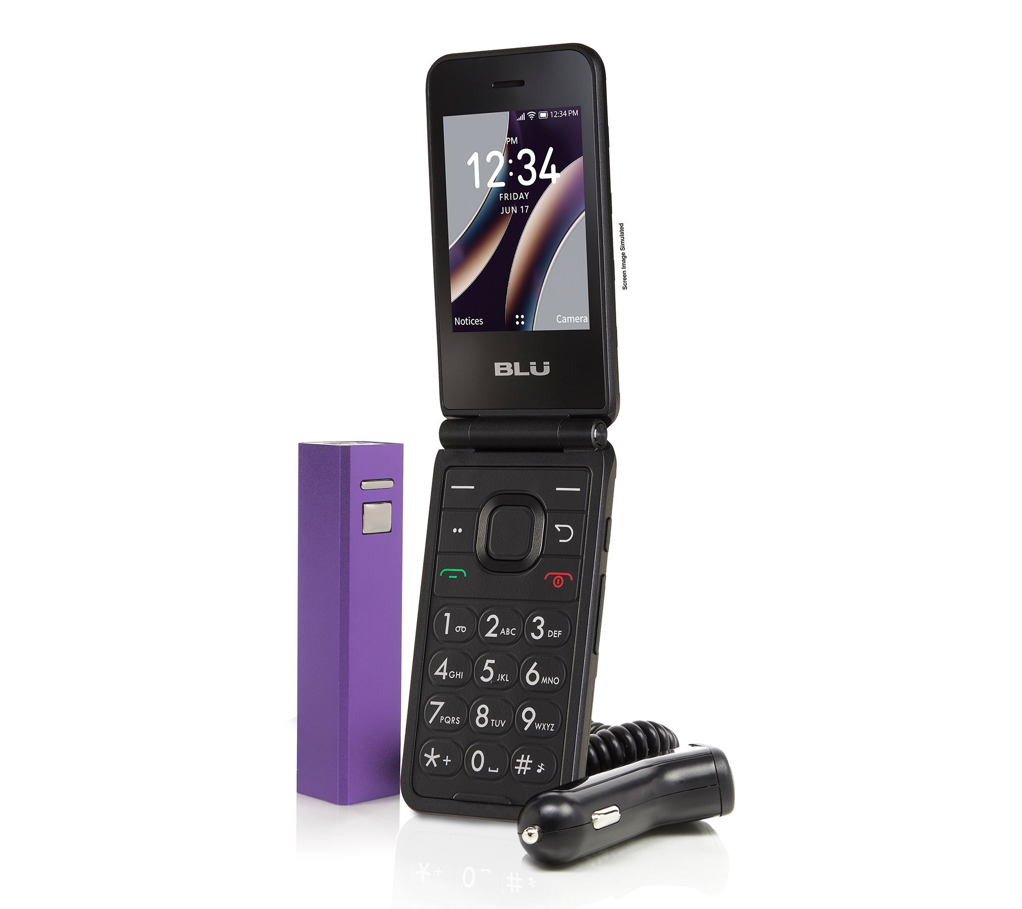 Tracfone BLU Flex with 1200 Talk/Text/Data