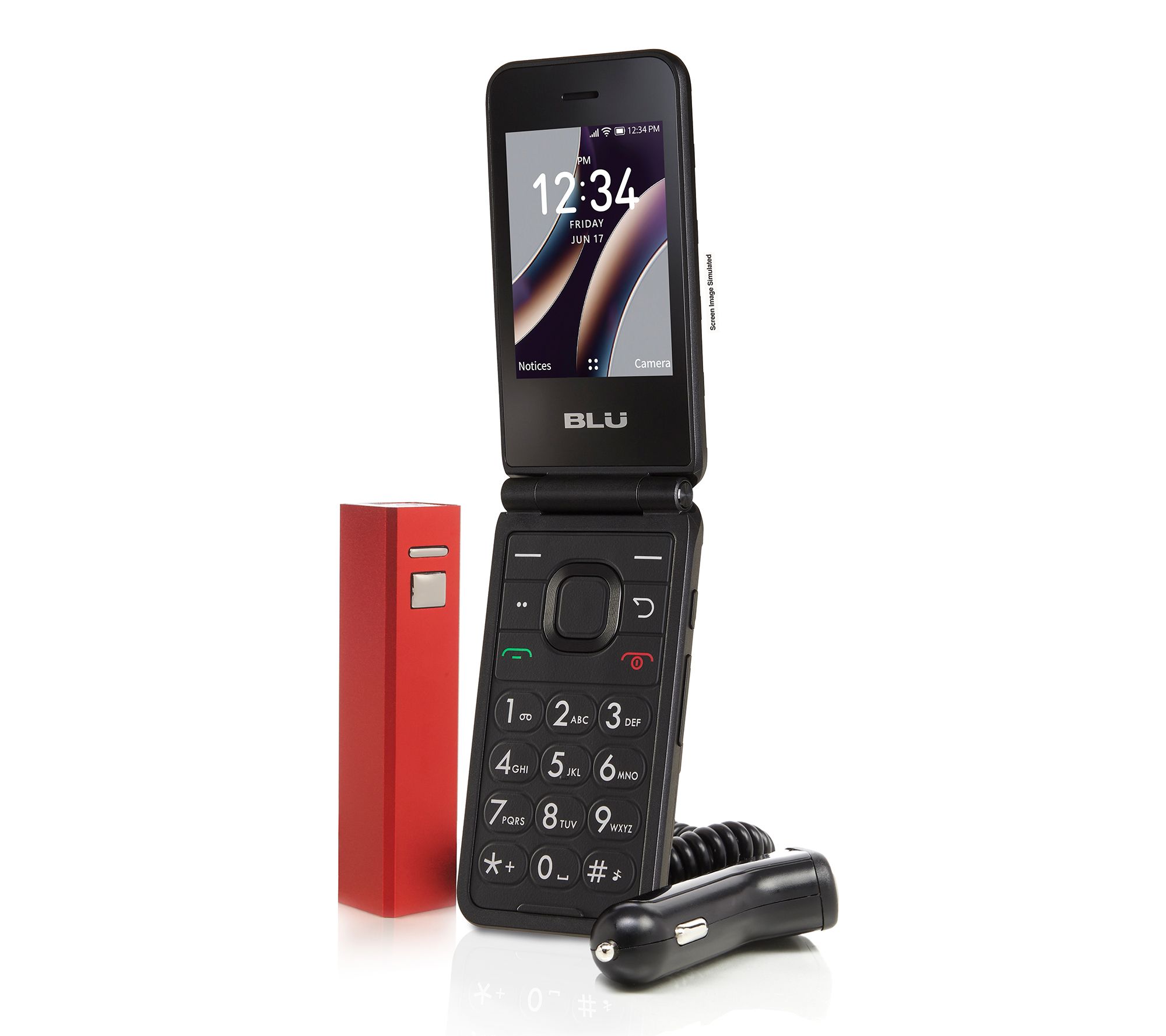 Tracfone BLU Flex with 1200 Talk/Text/Data