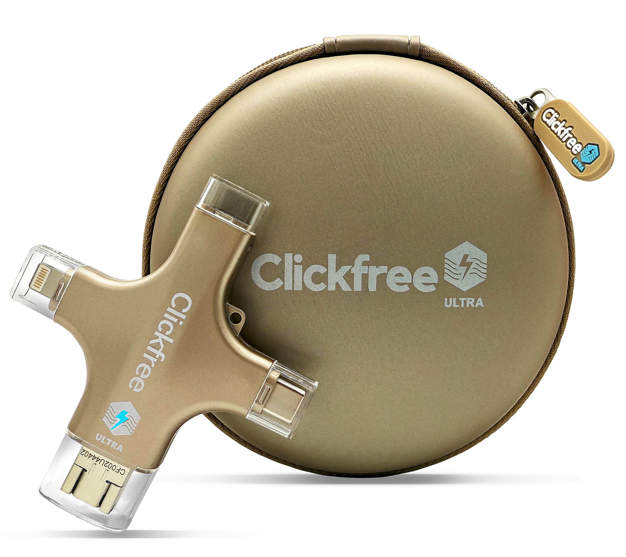 Clickfree Ultra 128GB Photo & Video Storage with 20PG Photobook
