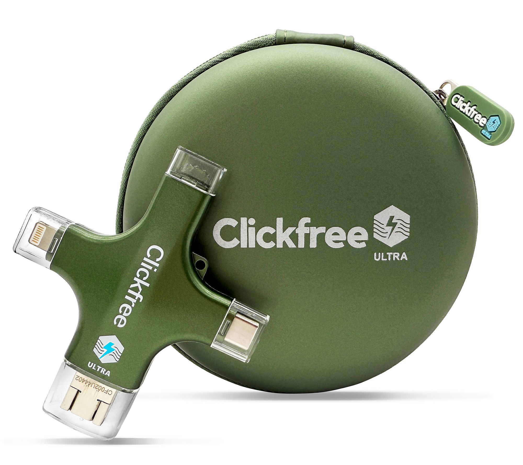 Clickfree Ultra 128GB Photo & Video Storage with 20PG Photobook