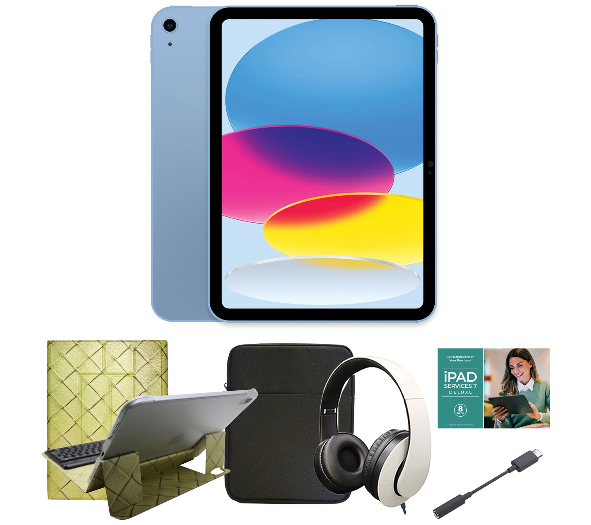 Apple iPad 10.9" Gen 10 256GB WiFi w/ Voucher and Accessories