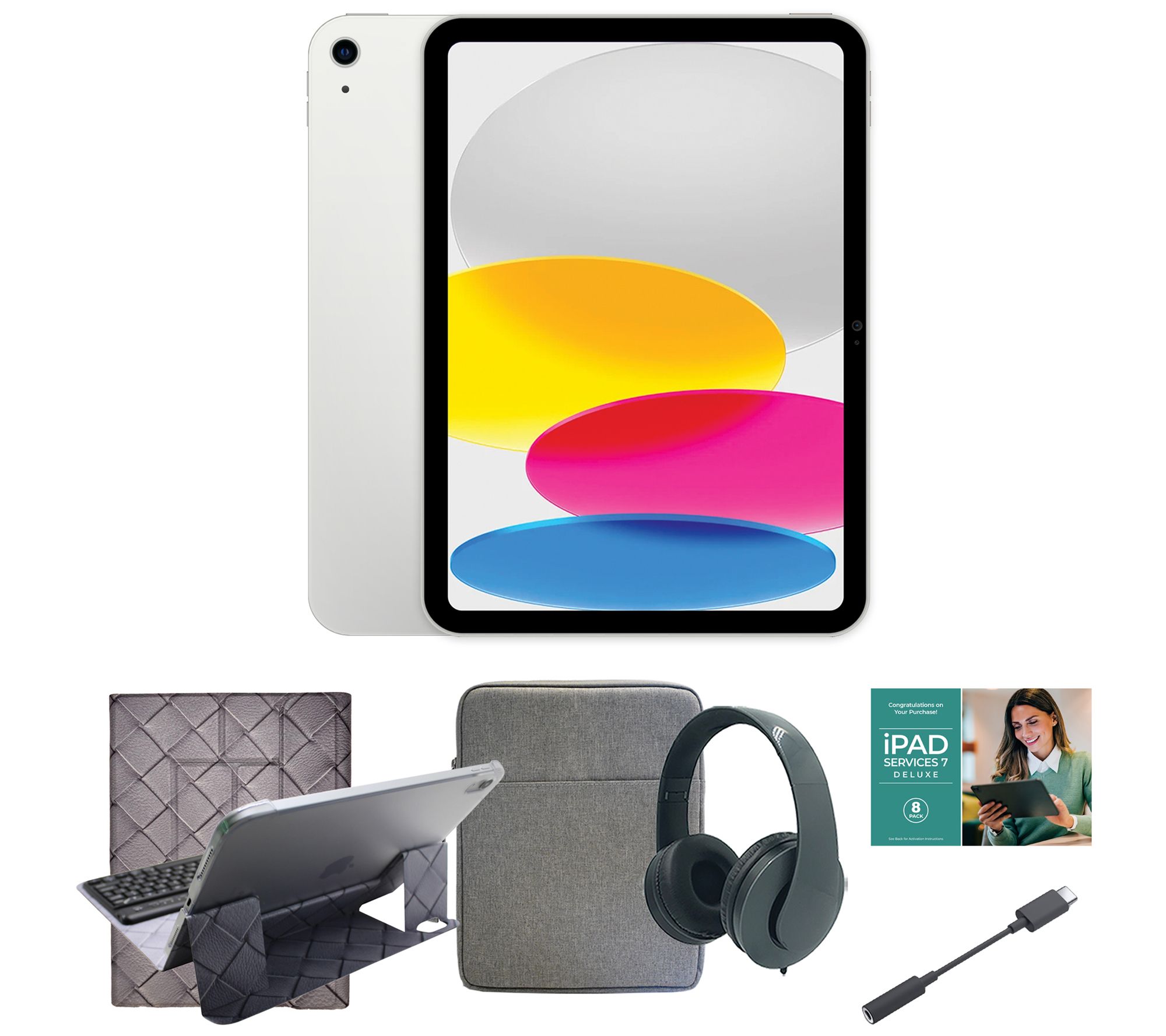 Apple iPad 10.9" Gen 10 256GB WiFi w/ Voucher and Accessories