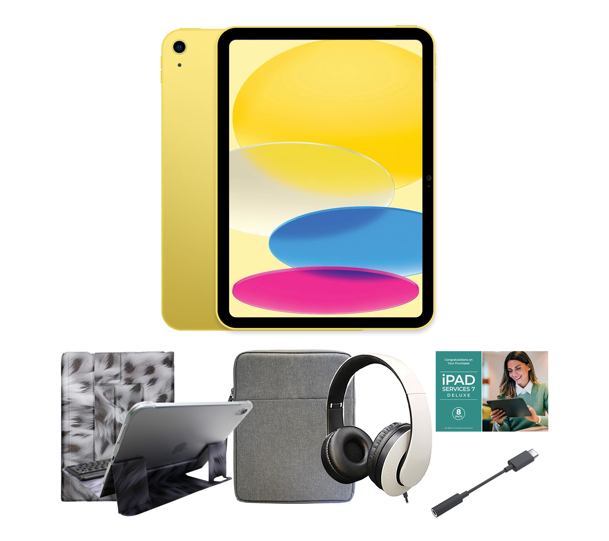 Apple iPad 10.9" Gen 10 256GB WiFi w/ Voucher and Accessories