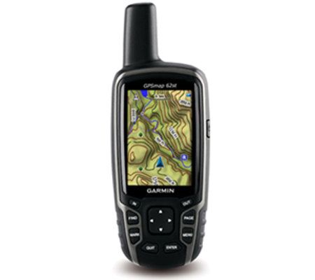 Garmin Waterproof GPS with Compass & US Topographic Maps — QVC.com