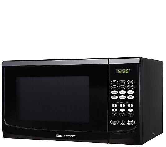 Emerson 0.9 Cu. Ft. 900W Compact Countertop Microwave Oven