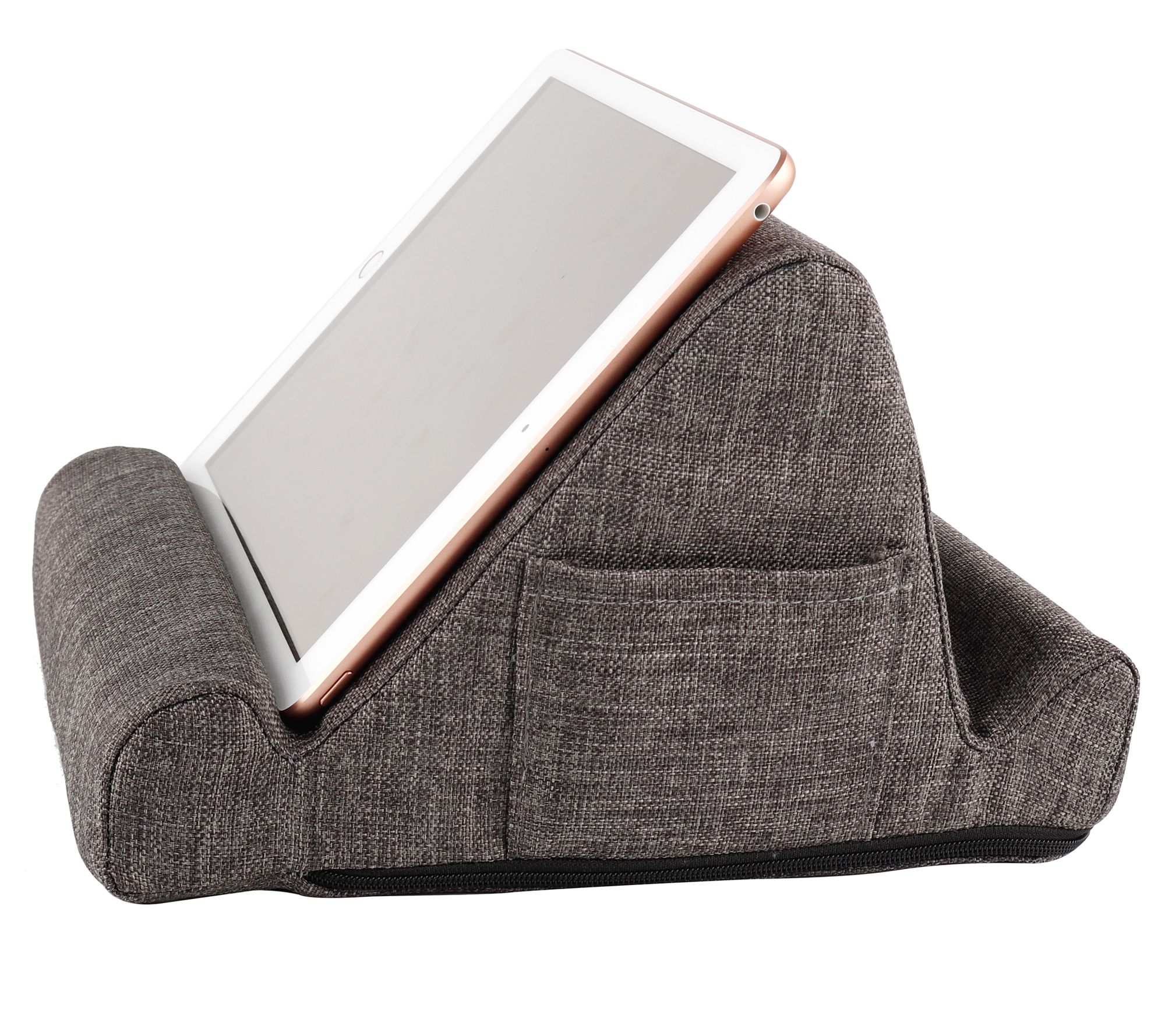 Duo Multi-Angle Soft Foam Tablet Stand with Storage