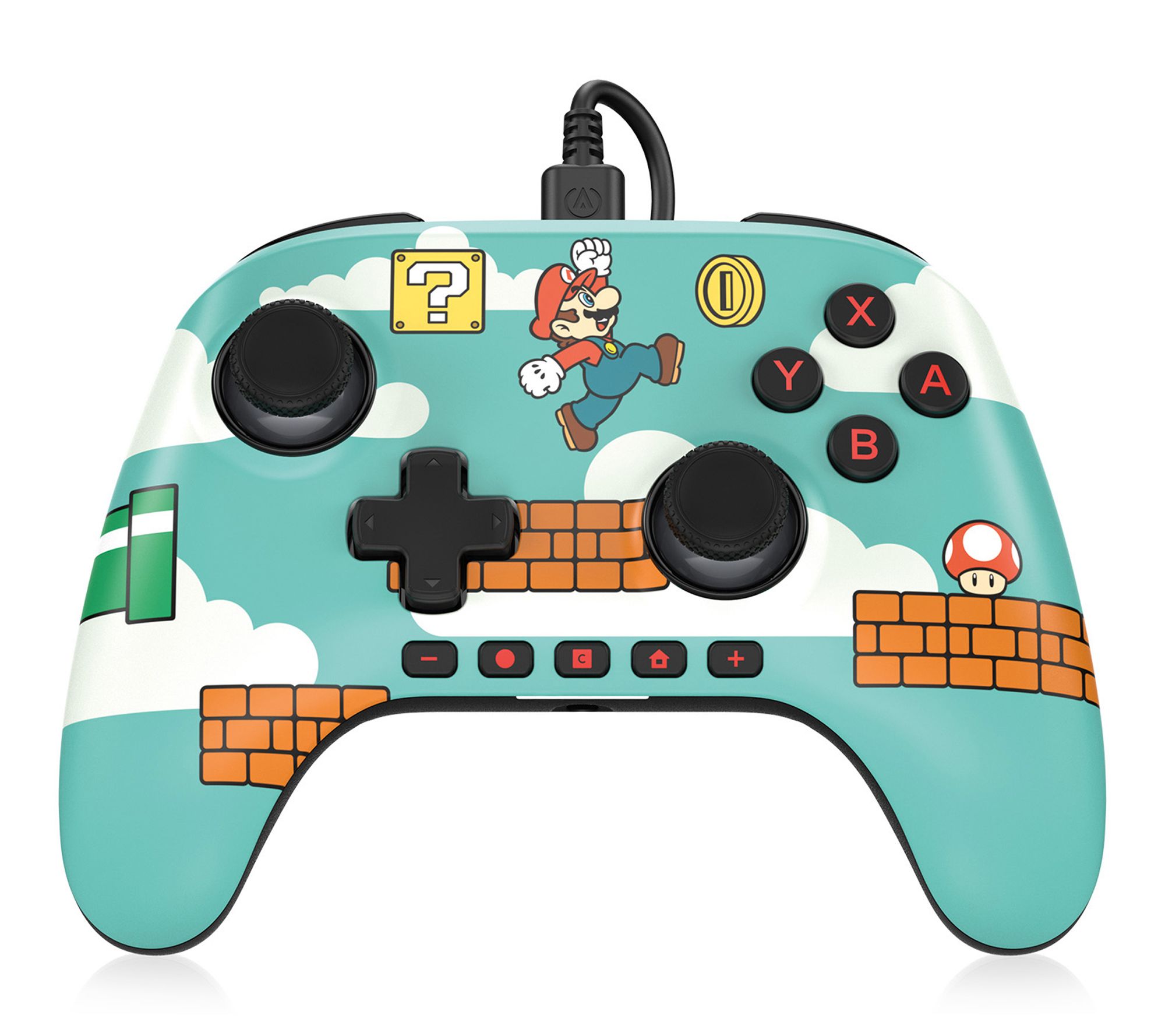 PowerA Advantage Wired Controller Mario Time for NSW 2