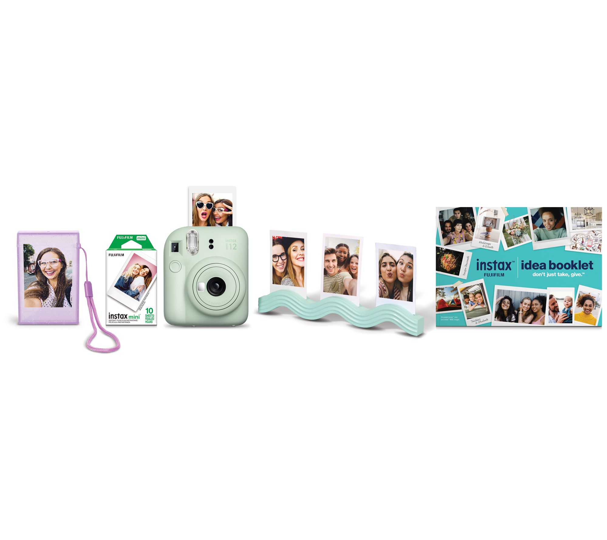 Fujifilm Instax Mini 12 Instant Print Camera Ho liday Bundle