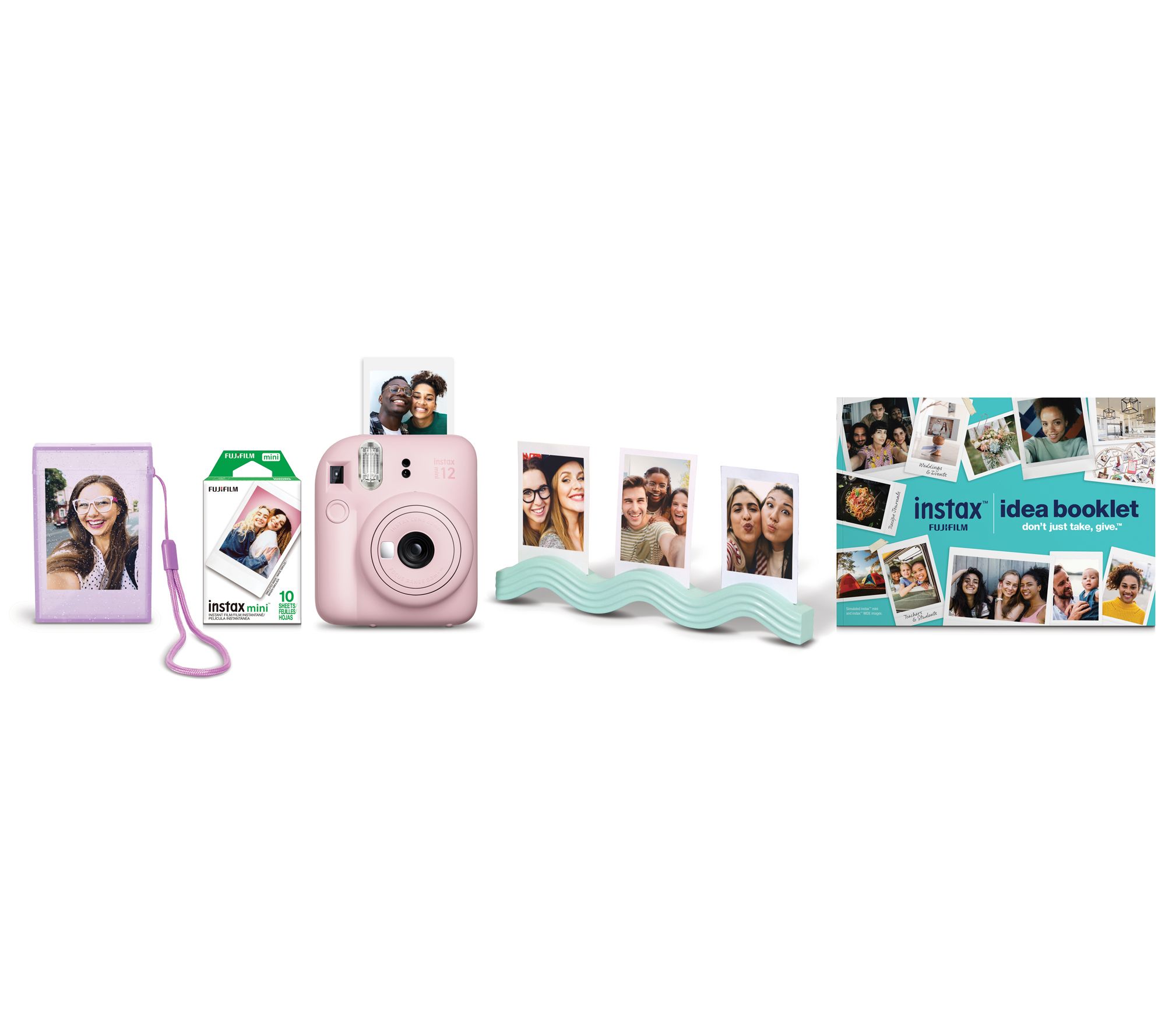 Fujifilm Instax Mini 12 Instant Print Camera Holiday Bundle