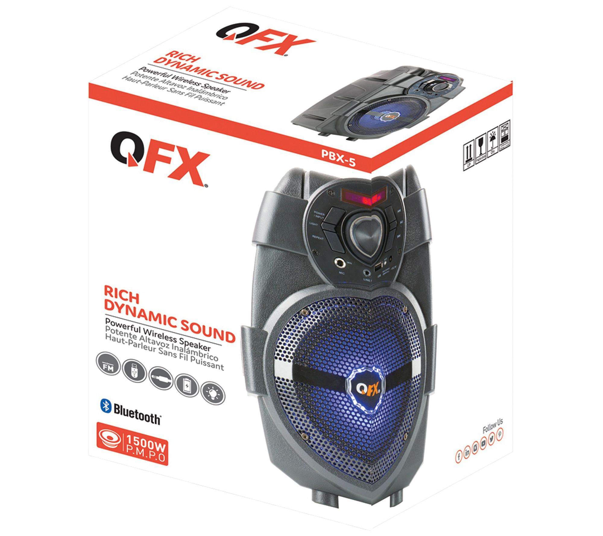 Qfx rich sales dynamic sound