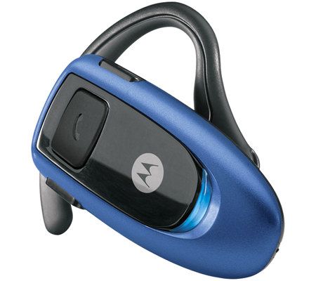 Motorola H350 Bluetooth Headset - Sapphire Blue -