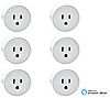 Digital Gadgets 6-Pack of Smart Plugs Set Timers, Control Devices