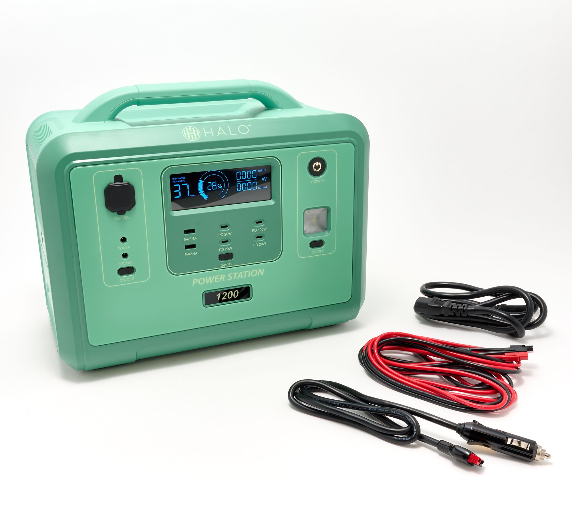 HALO 1200Wh Portable Power Station with 13 Outlets