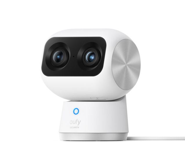 eufy Security IndoorCam S350, Dual Cameras 4K UHD Resolution