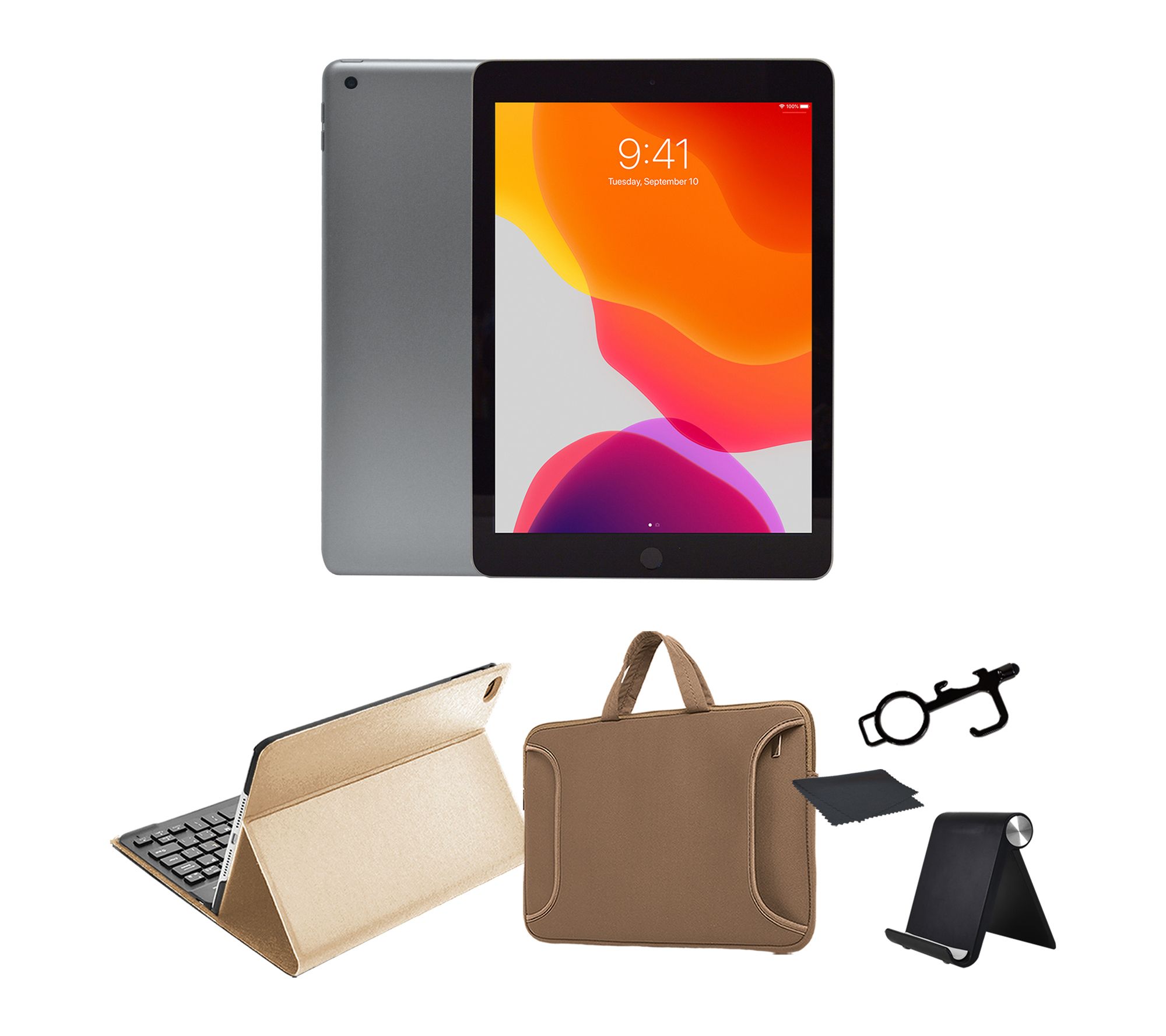 Refurbished Late 2019 Apple iPad 10.2" 32GB Wifi Bundle 2