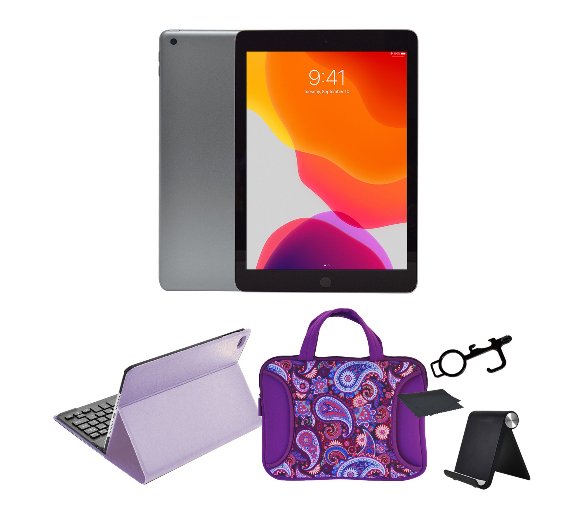 Refurbished Late 2019 Apple iPad 10.2" 32GB Wifi Bundle 2