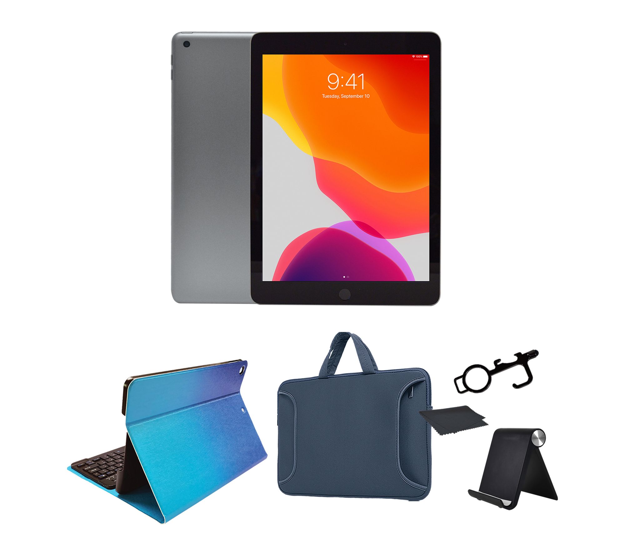 Refurbished Late 2019 Apple iPad 10.2" 32GB Wifi Bundle 2