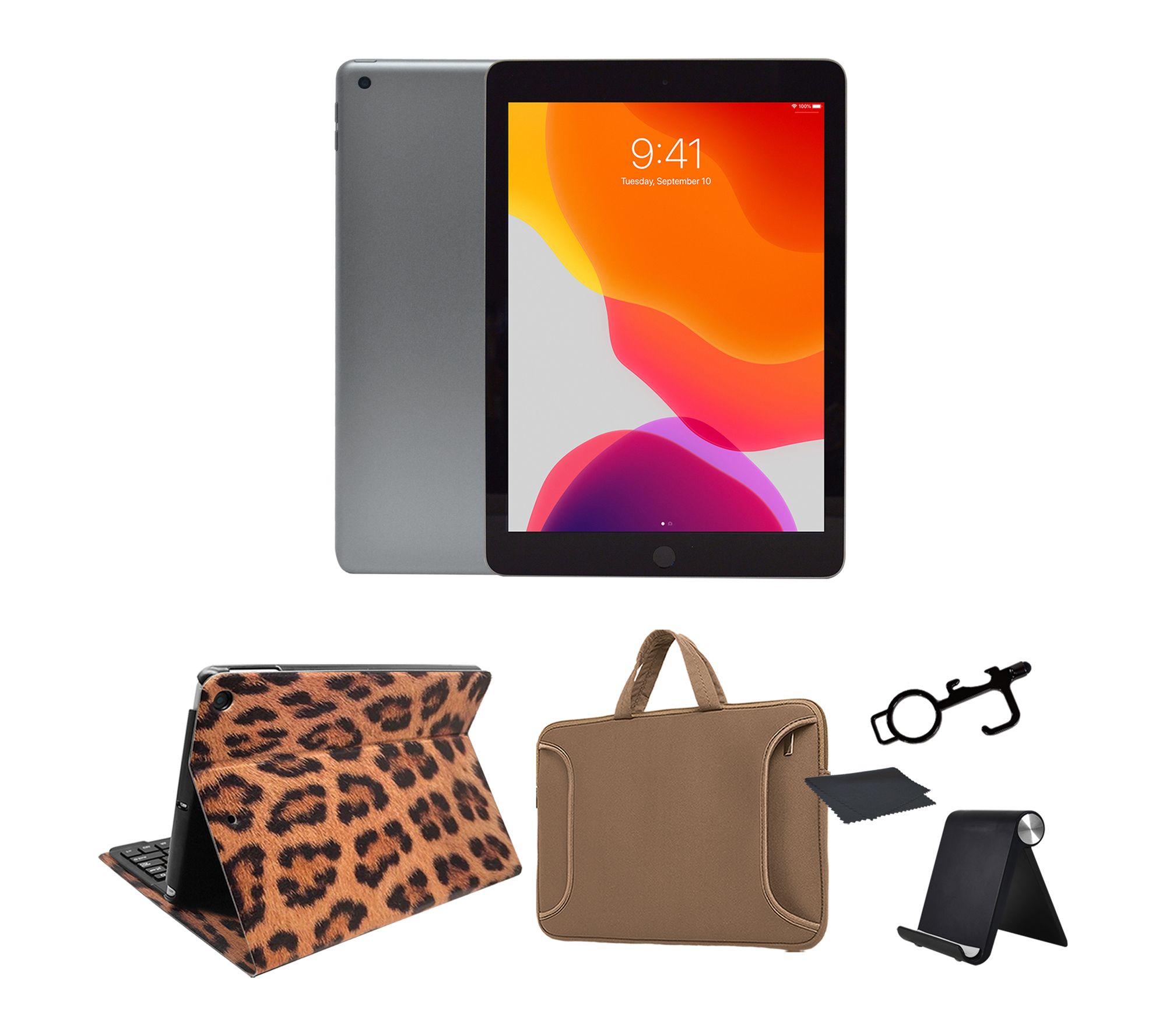 Refurbished Late 2019 Apple iPad 10.2" 32GB Wifi Bundle 2