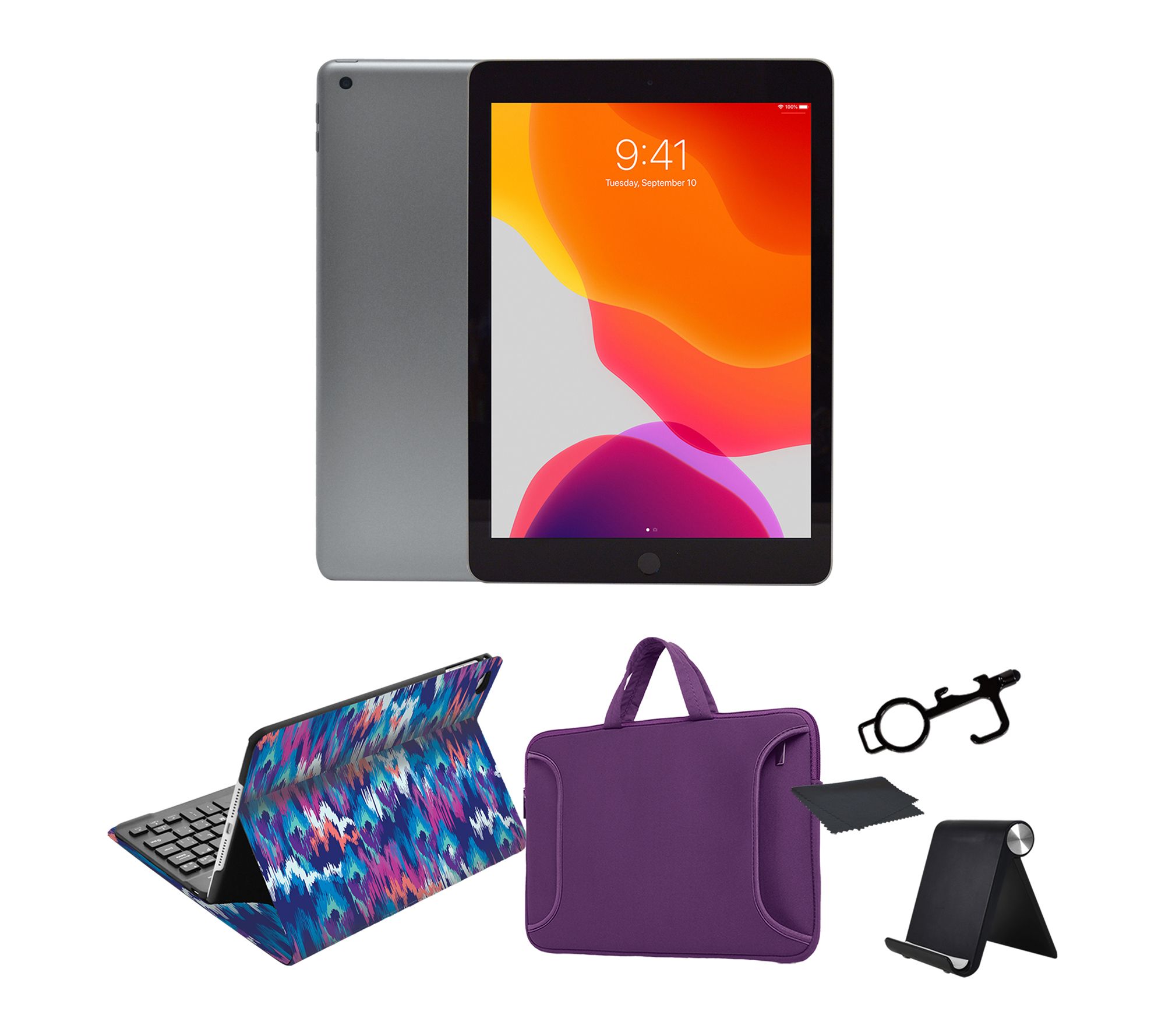 Refurbished Late 2019 Apple iPad 10.2" 32GB Wifi Bundle 2
