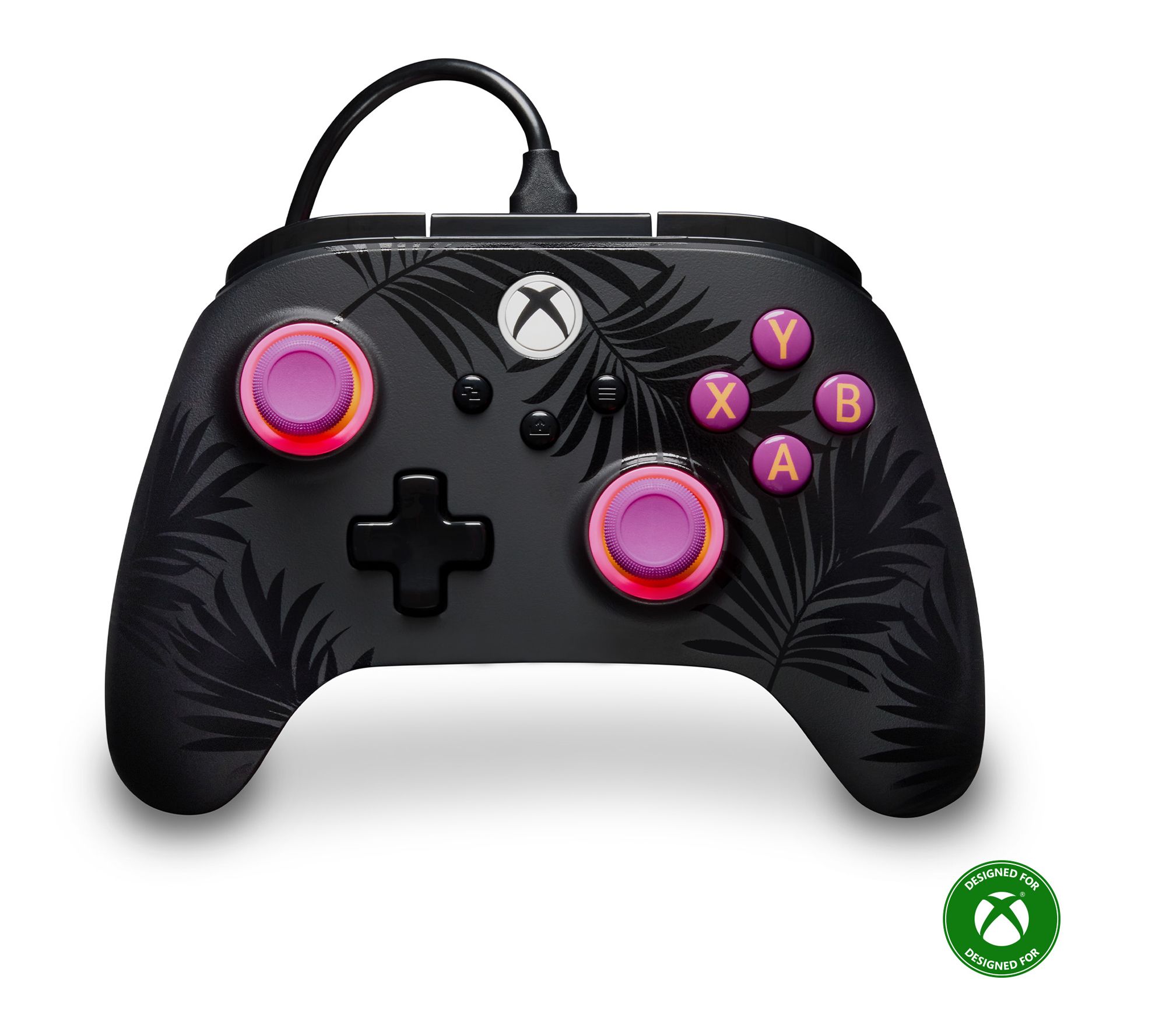 PowerA Advantage Wired Controller Moonlit Palms Xbox Series X/S