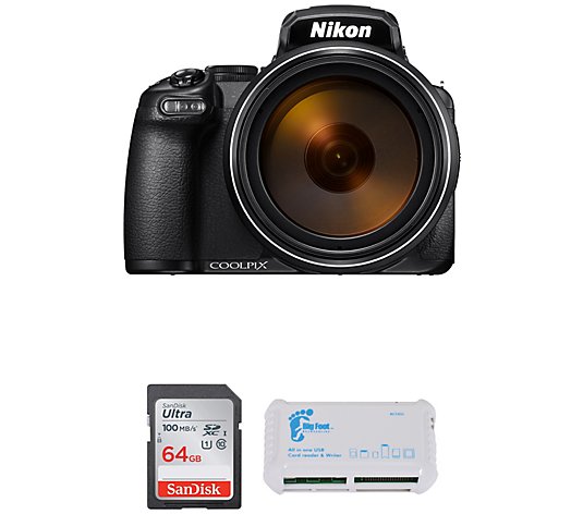 Nikon CoolPix P1000 Digital Camera Bundle