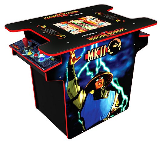 Arcade1Up Mortal Kombat Head-to-Head Gaming Tab le (12 Games)